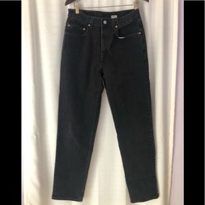 Levi’s MEN black denim jeans